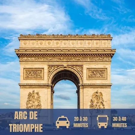 Direct Access To Paris & The Champs-elysees Asnières